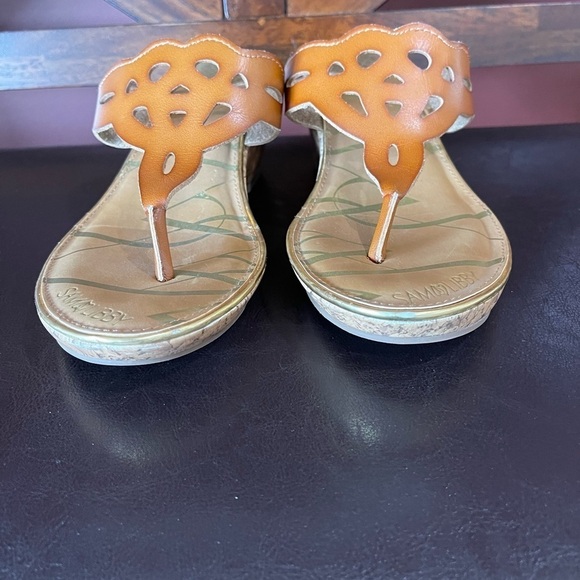 Sam & Libby wedge slide on shoes size 9 - Picture 3 of 13